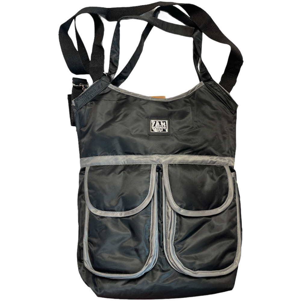 7 A.M Voyage Black Stroller Diaper Bag